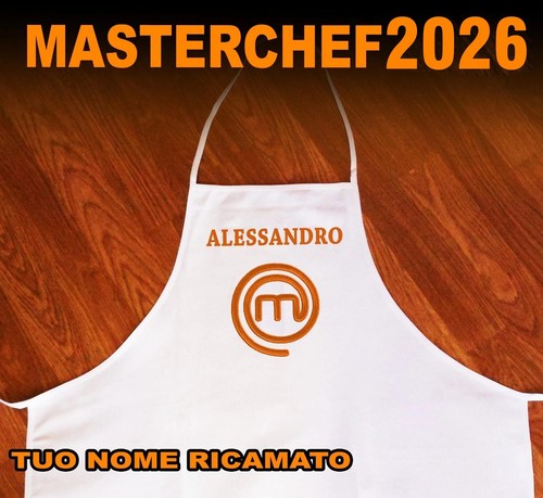 Grembiule masterchef nome - grembiule,