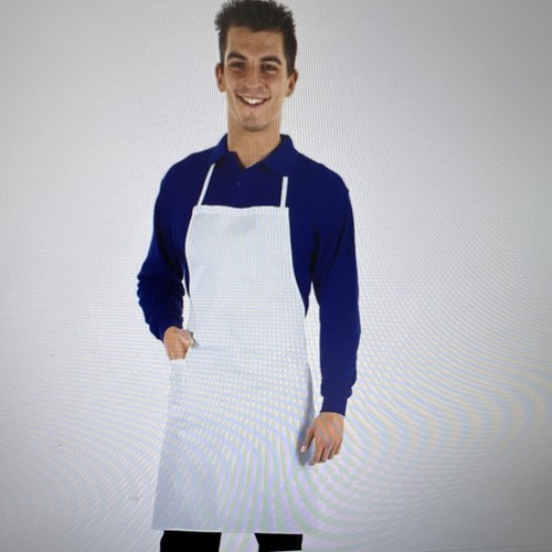Grembiule cucina bianco - da,