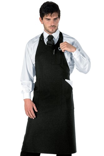 Grembiule sommelier nero - grembiule,